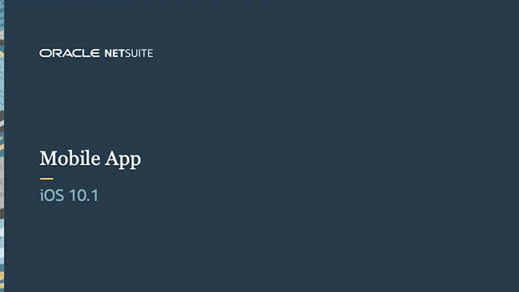 Mobile app